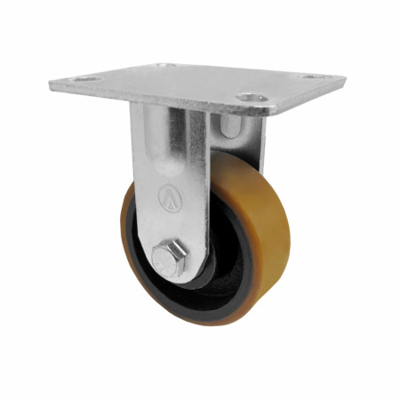 A08544-FI - Rodízio de poliuretano moldado 414 - 4" - fixo