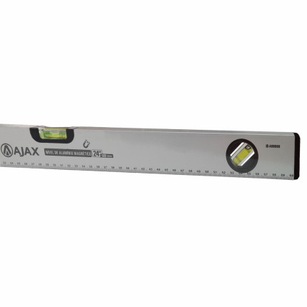 A06086 - Nível de alumínio magnético - 609 mm / 24"