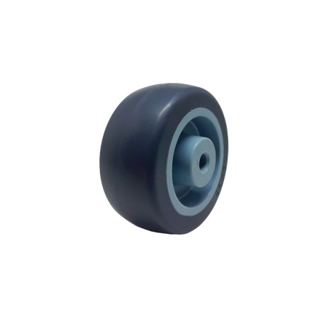 A09032I - Roda de borracha termoplástica - 3"