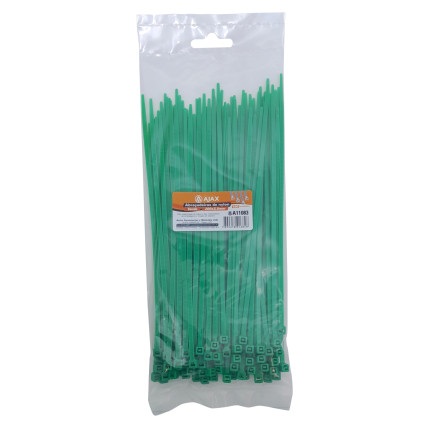 A11083 - Abraçadeira de nylon - 200x3,5 mm - verde