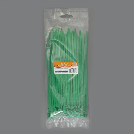 A11083 - Abraçadeira de nylon - 200x3,5 mm - verde