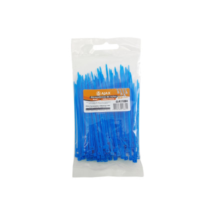 A11084 - Abraçadeira de nylon - 100x2,5 mm - azul