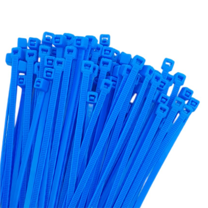 A11085 - Abraçadeira de nylon - 140x3,5 mm - azul