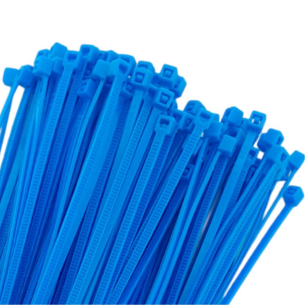 A11086 - Abraçadeira de nylon - 200x2,5 mm - azul