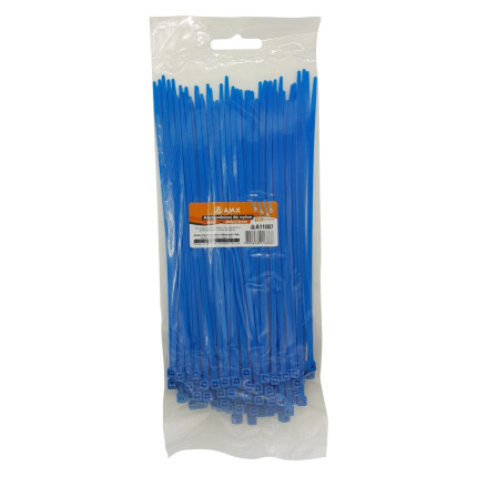 A11087 - Abraçadeira de nylon - 200x3,5 mm - azul