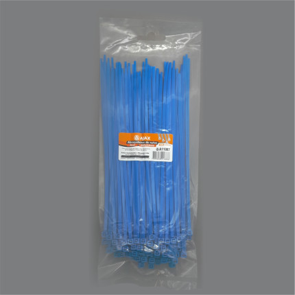A11087 - Abraçadeira de nylon - 200x3,5 mm - azul