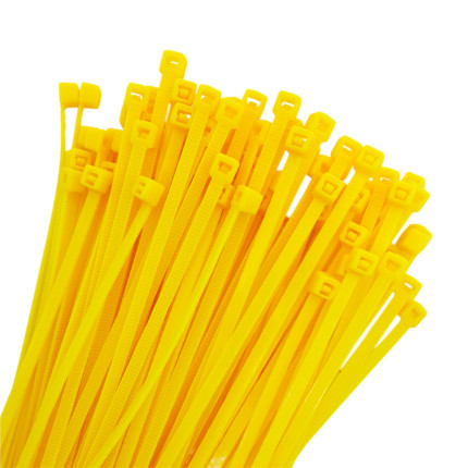 A11089 - Abraçadeira de nylon - 140x3,5 mm - amarela