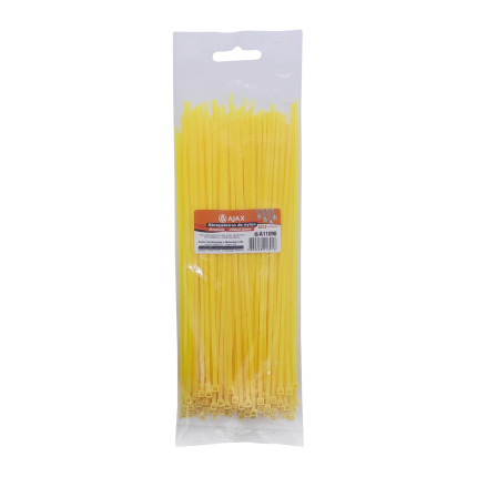 A11090 - Abraçadeira de nylon - 200x2,5 mm - amarela