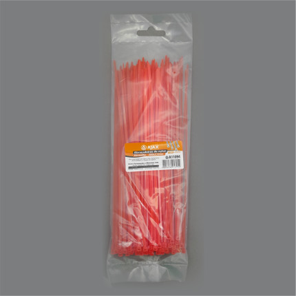A11094 - Abraçadeira de nylon - 200x2,5 mm - vermelha