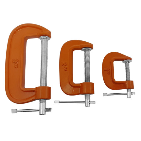 A06652 - Grampo tipo "C" - Conjunto -