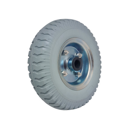 A04260-PU - Roda PU -  2.50-4 - rolamento rolete - 19,5 mm