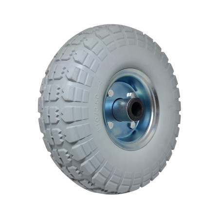 A04363 - Roda PU - 3.50-4 - rolamento rolete - 22,4 mm