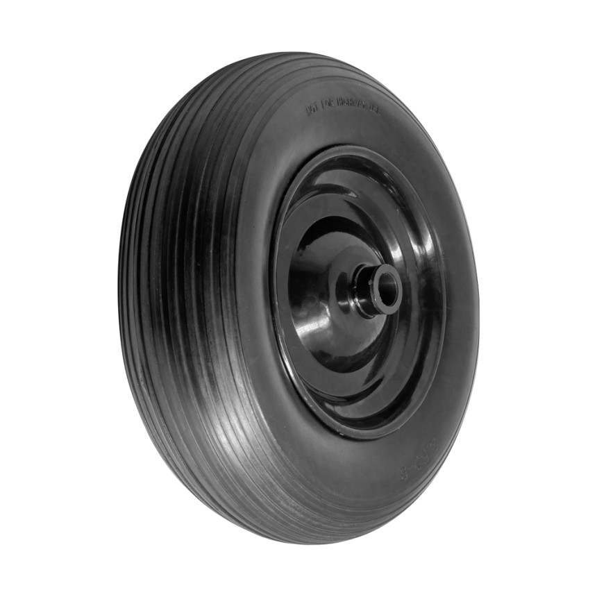 A04566-PU - Roda PU - 3.50-8 - rolamento rolete - 25,8 mm