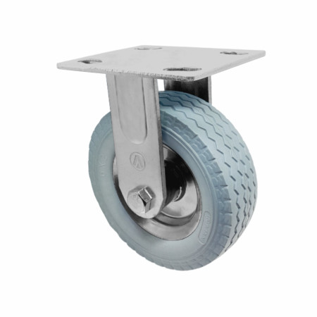 A06010-PUF - Rodízio PU - 6 x 2 - 6" - fixo