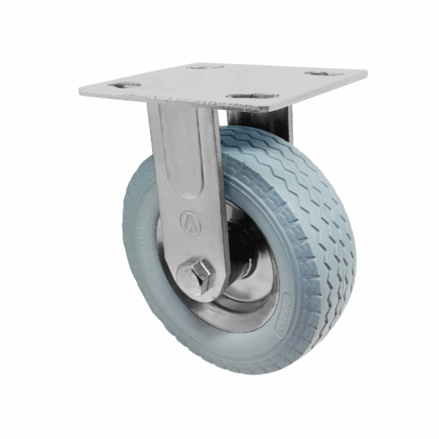 A06010-PUF - Rodízio PU - 6 x 2 - 6" - fixo