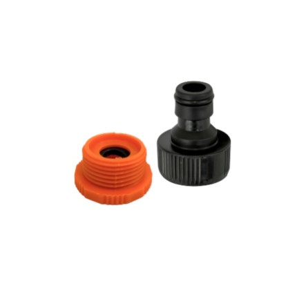 A01039 - Conector 3/4" com redutor 1/2" - plástico