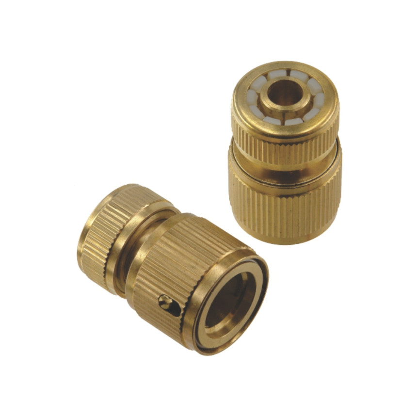 A01003 - Engate rápido stop - latão - 1/2"