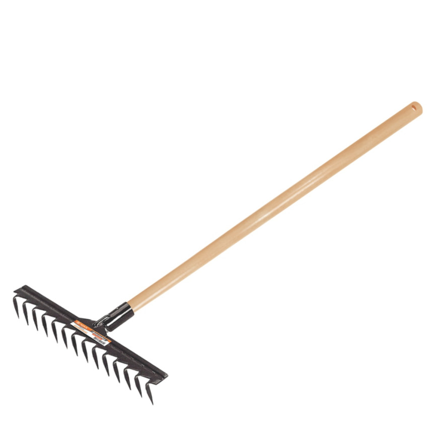 A01042 - Ancinho com cabo - 14 dentes