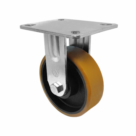 A08554-F - Rodízio de poliuretano moldado 514 - 5" - fixo