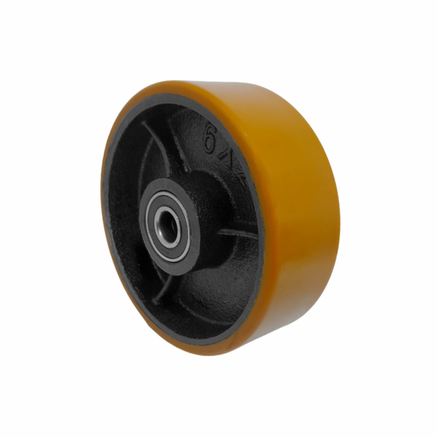 A08562 - Roda de poliuretano moldado 62 PU - 6"