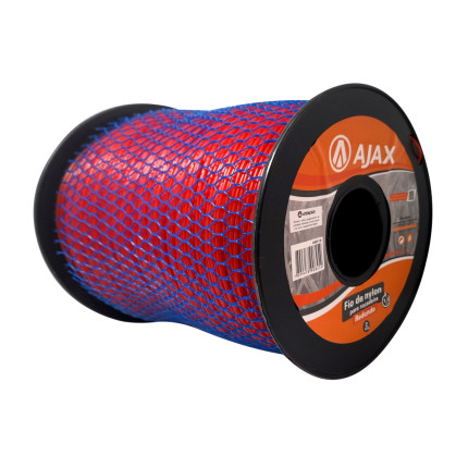 A01110 - Fio de nylon para roçadeira - 1,6 mm redondo - 2 kg