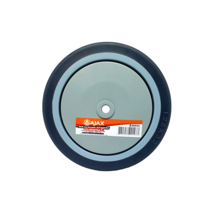 A09252 - Roda de borracha termoplástica com rolamento - 5"
