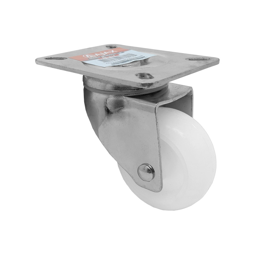 A09332-G - Rodízio de nylon - 3" - giratório
