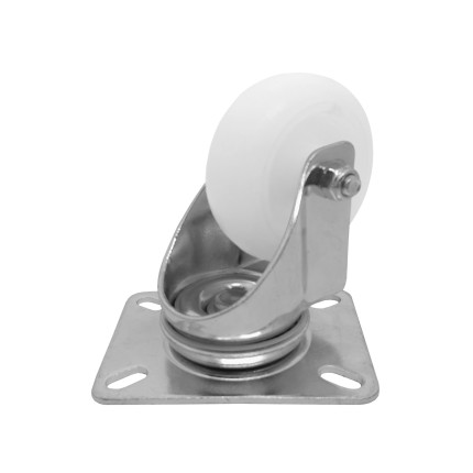 A09332-G - Rodízio de nylon - 3" - giratório
