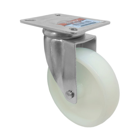 A09352-G - Rodízio de nylon - 5" - giratório