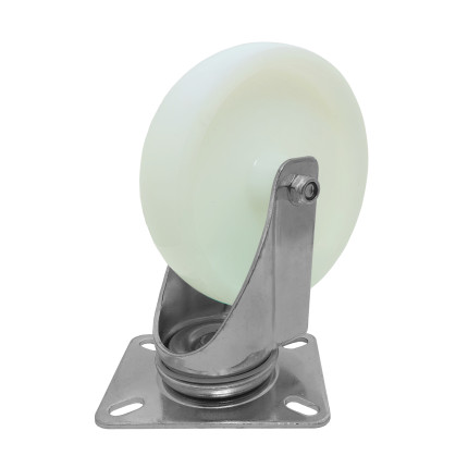 A09352-G - Rodízio de nylon - 5" - giratório