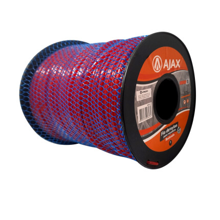 A01113 - Fio de nylon para roçadeira - 3,0 mm redondo- 2 kg