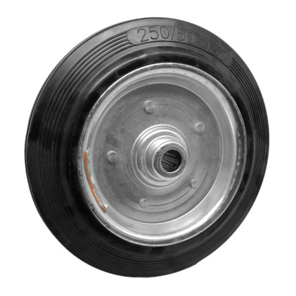 A097102 - Roda maciça de borracha - 1012