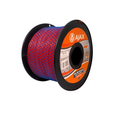 A01116 - Fio de nylon para roçadeira - 1,6 mm redondo - 1 kg