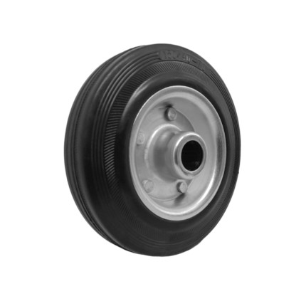 A09762 - Roda de borracha maciça - 612