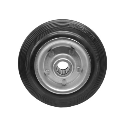 A09762 - Roda de borracha maciça - 612