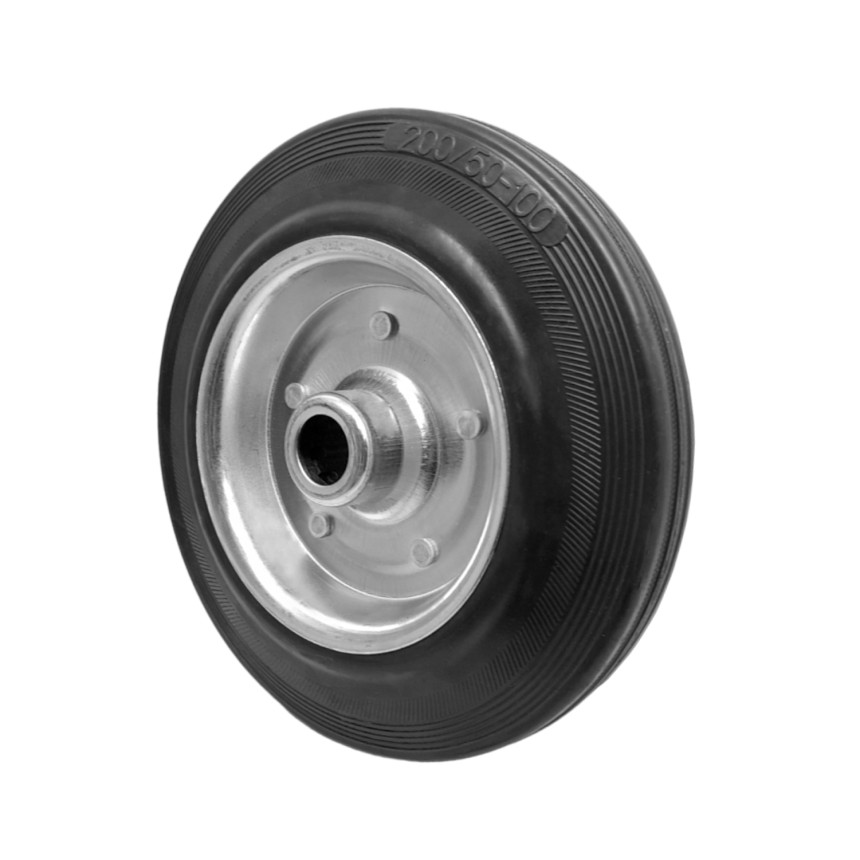 A09782 - Roda maciça de borracha - 812