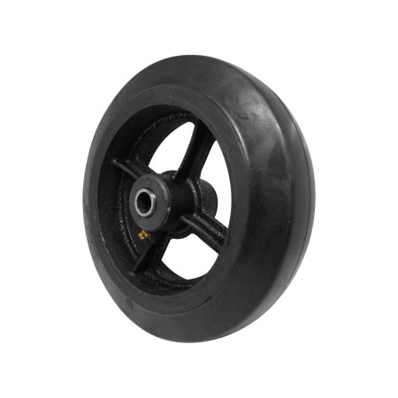 A09882 - Roda de borracha moldada - 8"