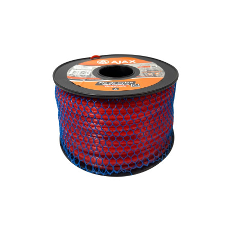 A01120 - Fio de nylon para roçadeira - 2,7 mm quadrado - 1 kg
