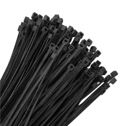 A11004 - Abraçadeira de nylon 150 X 2,5 mm - preta