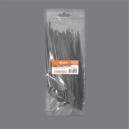 A11004 - Abraçadeira de nylon 150 X 2,5 mm - preta