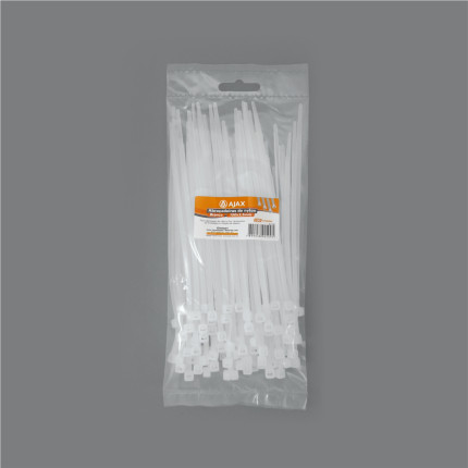 A11005 - Abraçadeira de nylon - 150 X 3,5 mm - branca