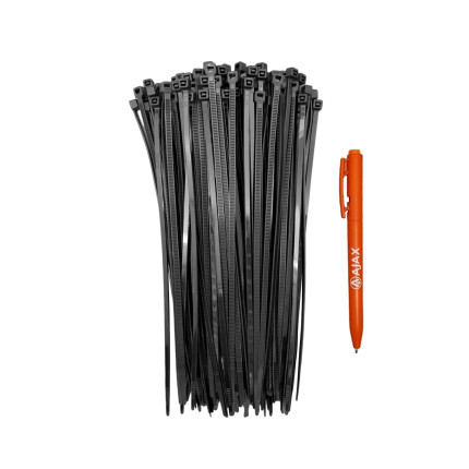 A11010 - Abraçadeira de nylon - 200 X 3,5 mm - preta