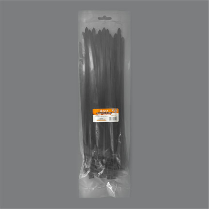 A11018 - Abraçadeira de nylon - 300 X 7,6 mm - preta