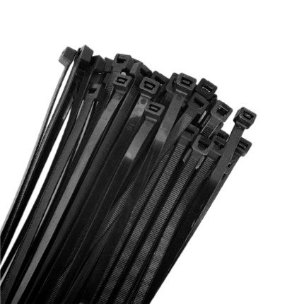 A11020 - Abraçadeira de nylon - 350 X 7,6 mm - preta