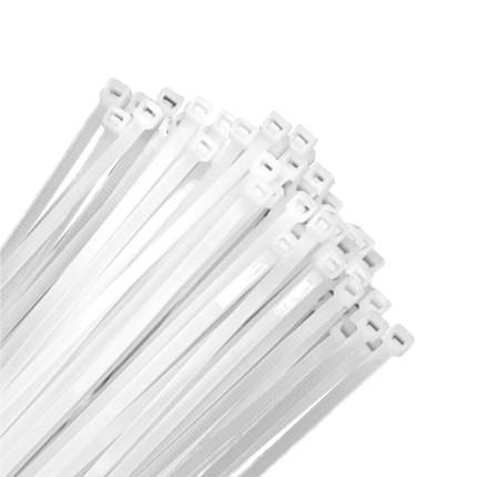 A11021 - Abraçadeira de nylon - 400 X 4,8 mm - branca