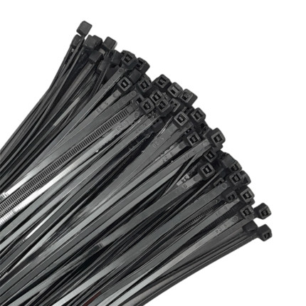 A11022 - Abraçadeira de nylon -  400 X 4,8 mm - preta