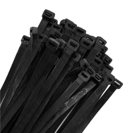 A11024 - Abraçadeira  de nylon - 650 X 12 mm - preta