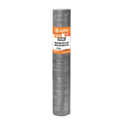 A30026 - Tela café - BWG 22 - 1,0 X 12,50 m