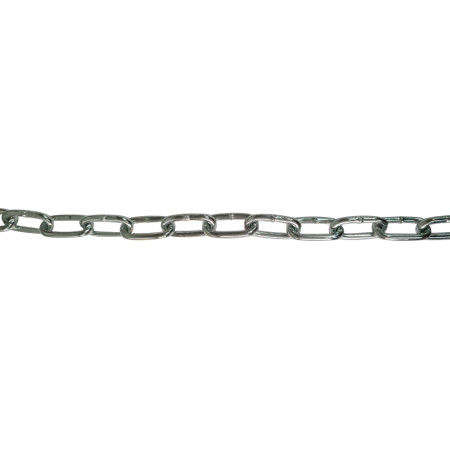 A31002 - Corrente galvanizada de elo curto - 4 mm - 12,5 kg