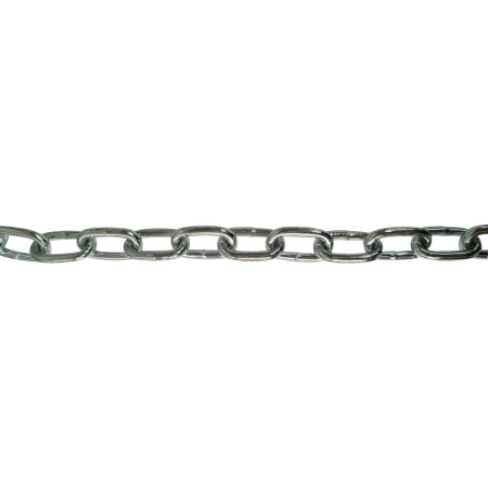 A31003 - Corrente galvanizada de elo curto - 4,8 mm - 12,5 kg